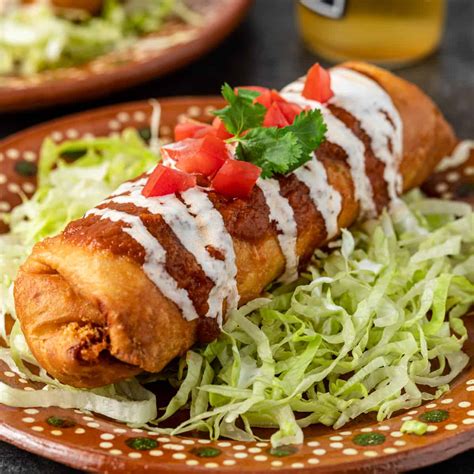 Chimichanga History and Recipe .